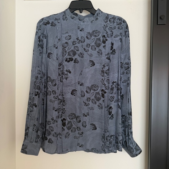 REISS Sarah-floral Blouse Women’s Size 10 - Picture 2 of 8